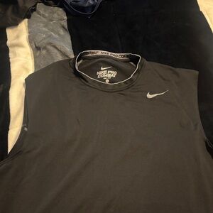 Nike Pro Combat Men's Gray Tank Top